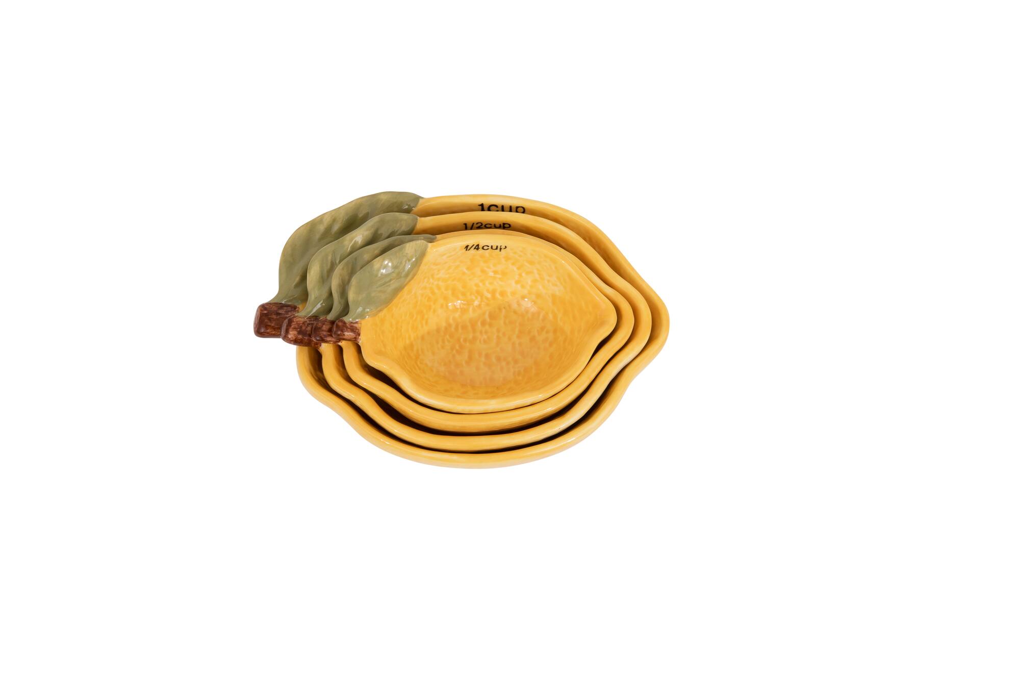 Hello Honey® Lemon Shaped Measuring Cup Set